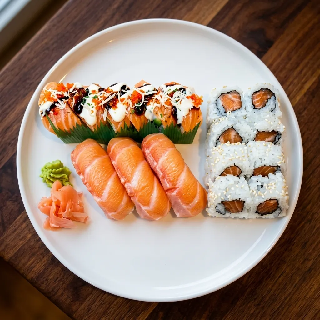 Watta dinner bento box at Watta Sushi in Winnipeg, MB