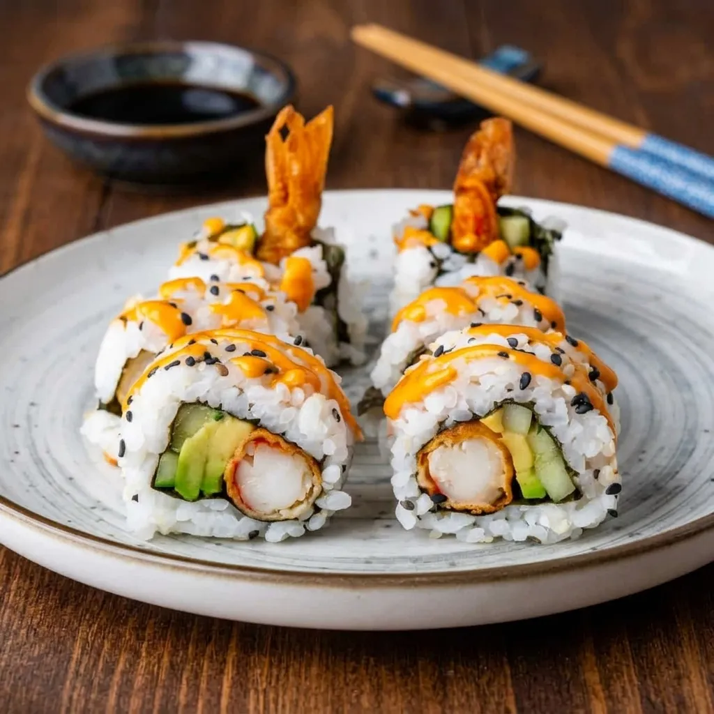 Crispy shrimp tempura appetizer at Watta Sushi in Winnipeg, MB
